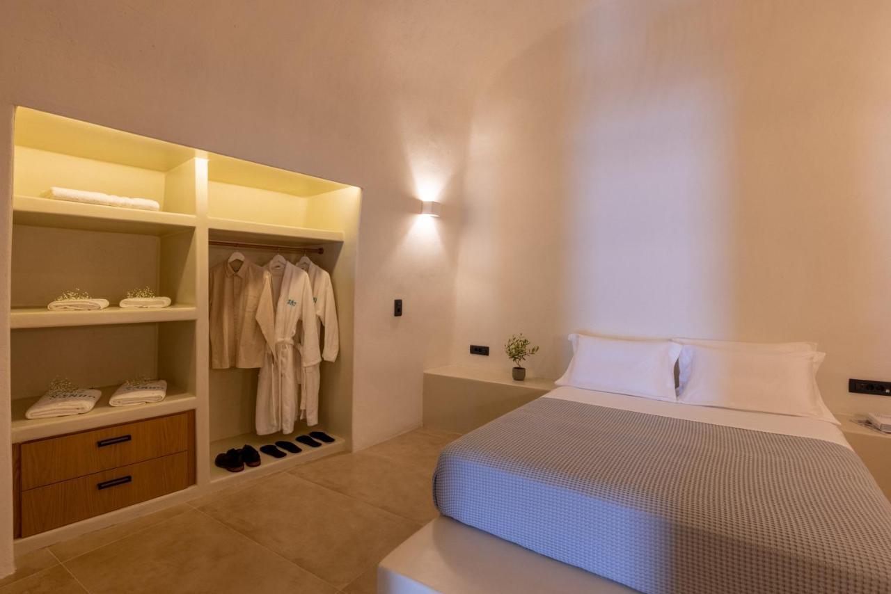 Sando Traditional Cave Villas With Jacuzzi And Sea View Vourvoúlos Eksteriør bilde